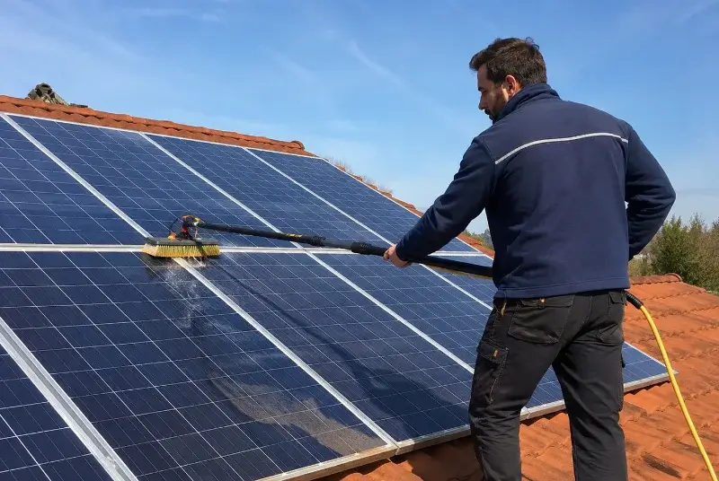 Nettoyage et entretien de panneaux solaires à Saint-Joachim
