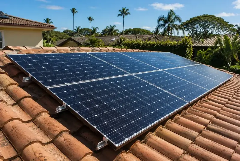 Installation de panneaux solaires à Saint-Joachim